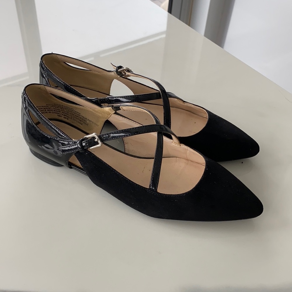 Ballet flat worn 1x